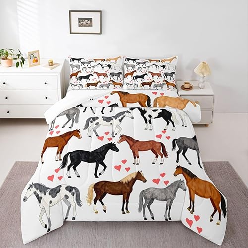 Vista 120 de Juego de ropa de cama de tractor tamaño matrimonial, juego de edredón de camión de equipo, edredón de plumón de excavadora de construcción, juego