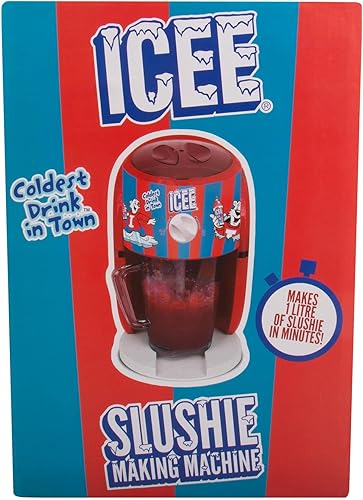 Miniatura 3 de Máquina de cono de nieve ICEE. Auténtica máquina de afeitar de hielo ICEE Home. Crea hasta medio galón de hielo helado congelado. Mercancía oficial