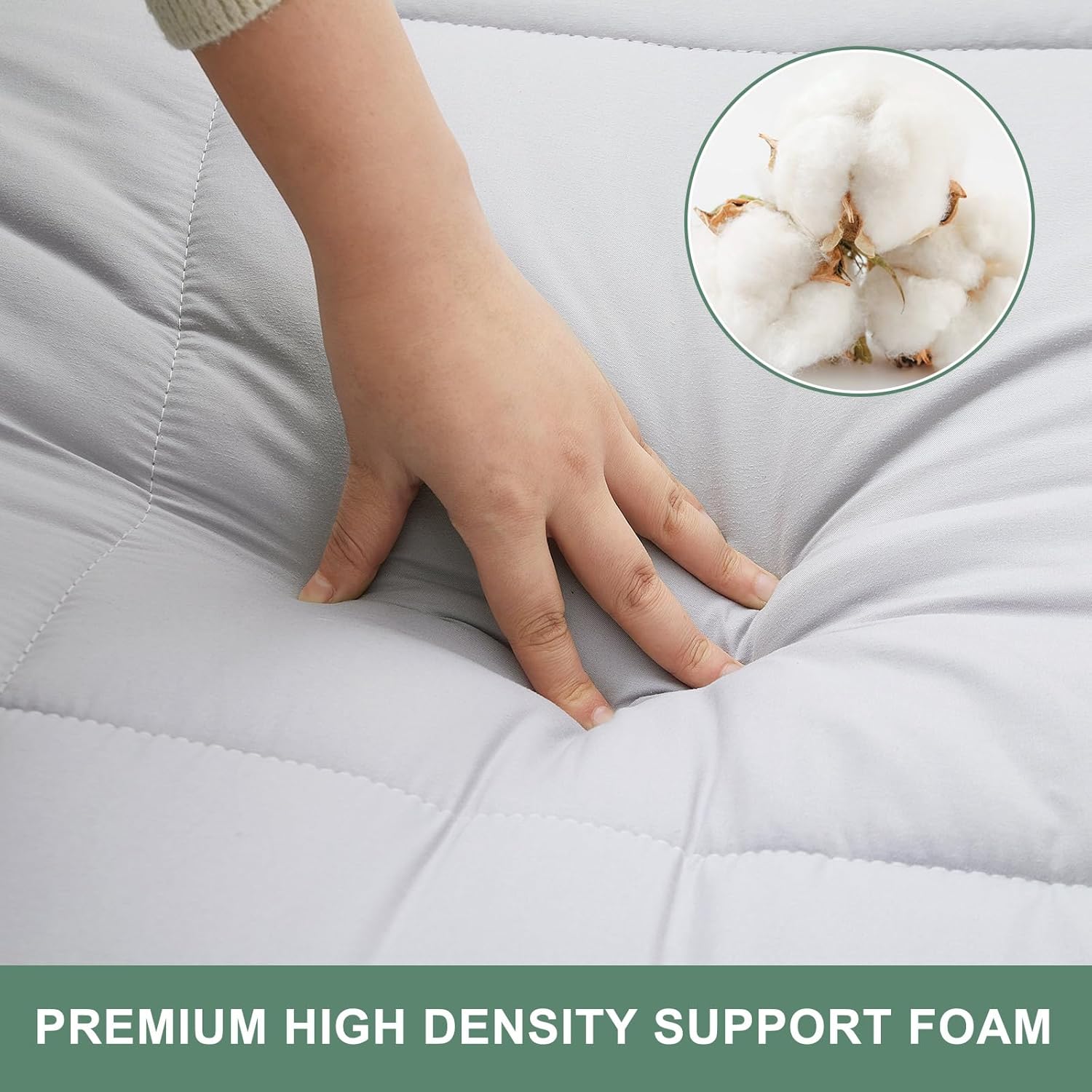 Full Size Futon Mattress -4in Extra Thick Foldable Japanese Floor Mattress - Super Soft Fuzzy Sleeping Pad for Adults - Tatami Mat Suitable for Camping & Guest & RV Mattress- Sherpa Gray