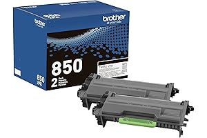 Brother TN8502PK Genuine High-Yield Black Toner Cartridge Twin Pack