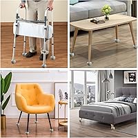 Vista 4 de Pelotas de Tenis Premium Precortadas para Andadores 4 Piezas Pelotas con Apertura Precortada para Fácil Instalación, Accesorios para Andadores