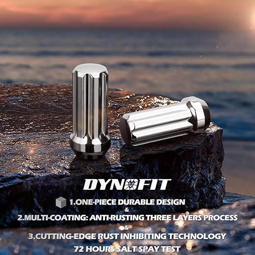 Miniatura 25 de dynofit tuercas de llanta M14 x 1.5 Negro