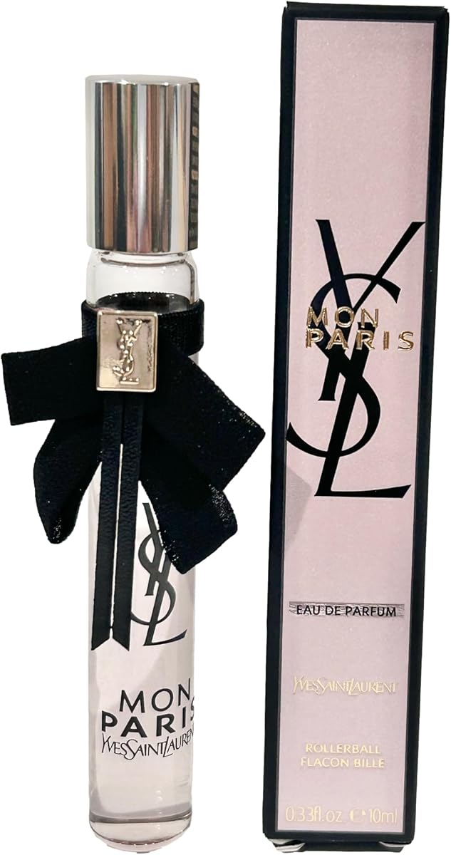Perfume YSL Perfume Mon Paris Mujer Rollerball EDP Tamaño de viaje 0.33 oz / 10 ml