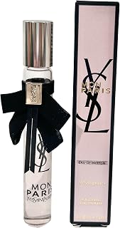 Perfume YSL Perfume Mon Paris Mujer Rollerball EDP Tamaño de viaje 0.33 oz / 10 ml