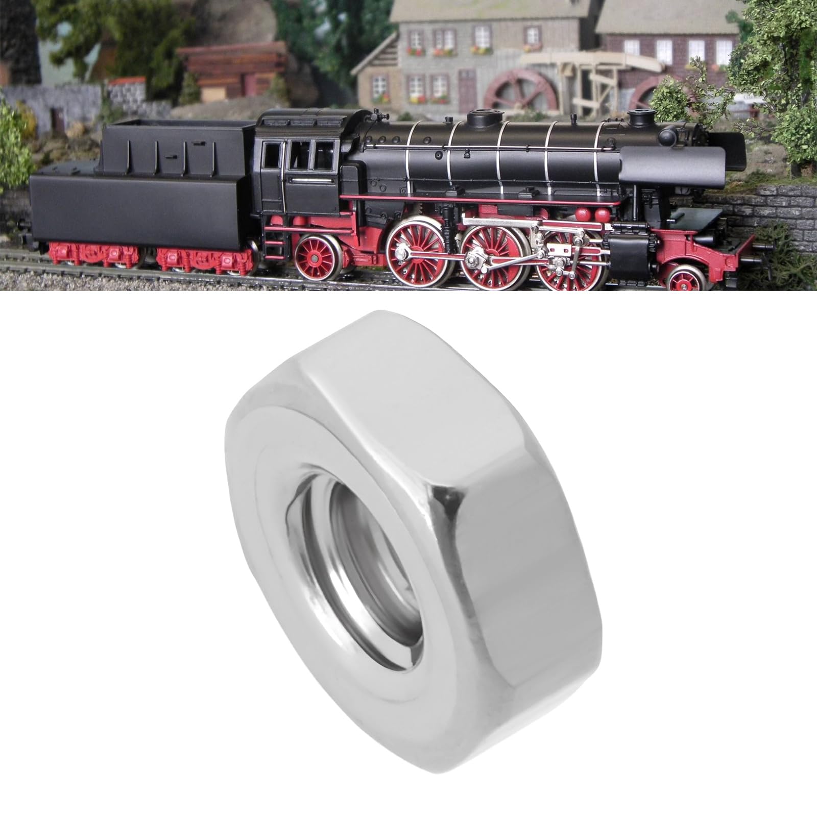 Briny River 50pcs M2 Nuts Replace 757020 Compatible with Märklin H0 1:87 Locomotive Model - Image 3