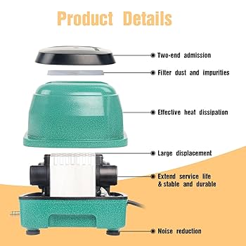 Amazon.com : Durable Pond Aerator/Septic Tank Air Pump, PP