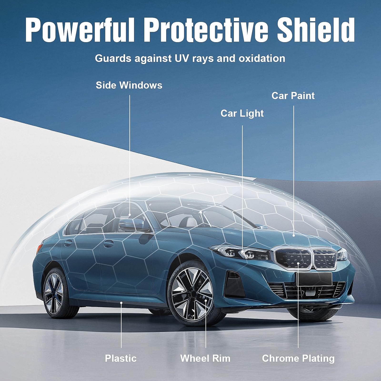 Quick Effect Coating Agent for Car - 2026 Upgrade Car Coating Spray, Advanced Quick-Acting Car Scratch Wax Coating Spray for Scratch Repair, Oil Film Removal, Long-Lasting Hydrophobic Coating — view 3