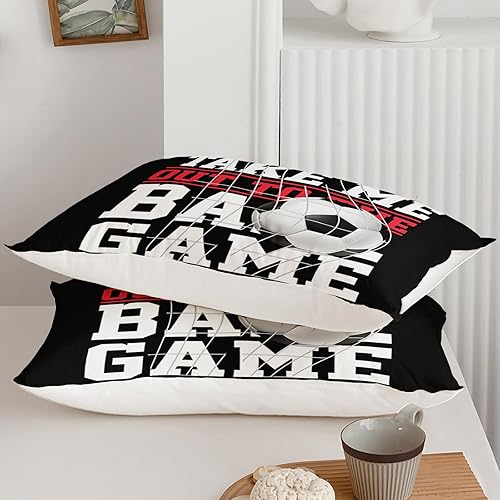 Miniatura 6 de Axolotl Juego de sábanas de balón de fútbol tamaño individual, sábana bajera con temática deportiva, juego de ropa de cama deportiva para niños,