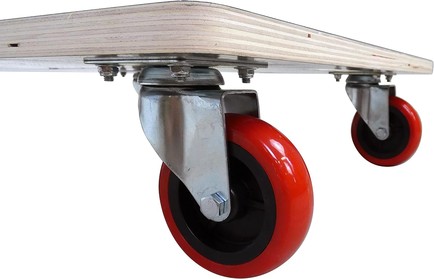 Move-It 3362 Premier 23-Inch x 12-Inch Rectangle Wood Platform Dolly, 530-lb Load Rating