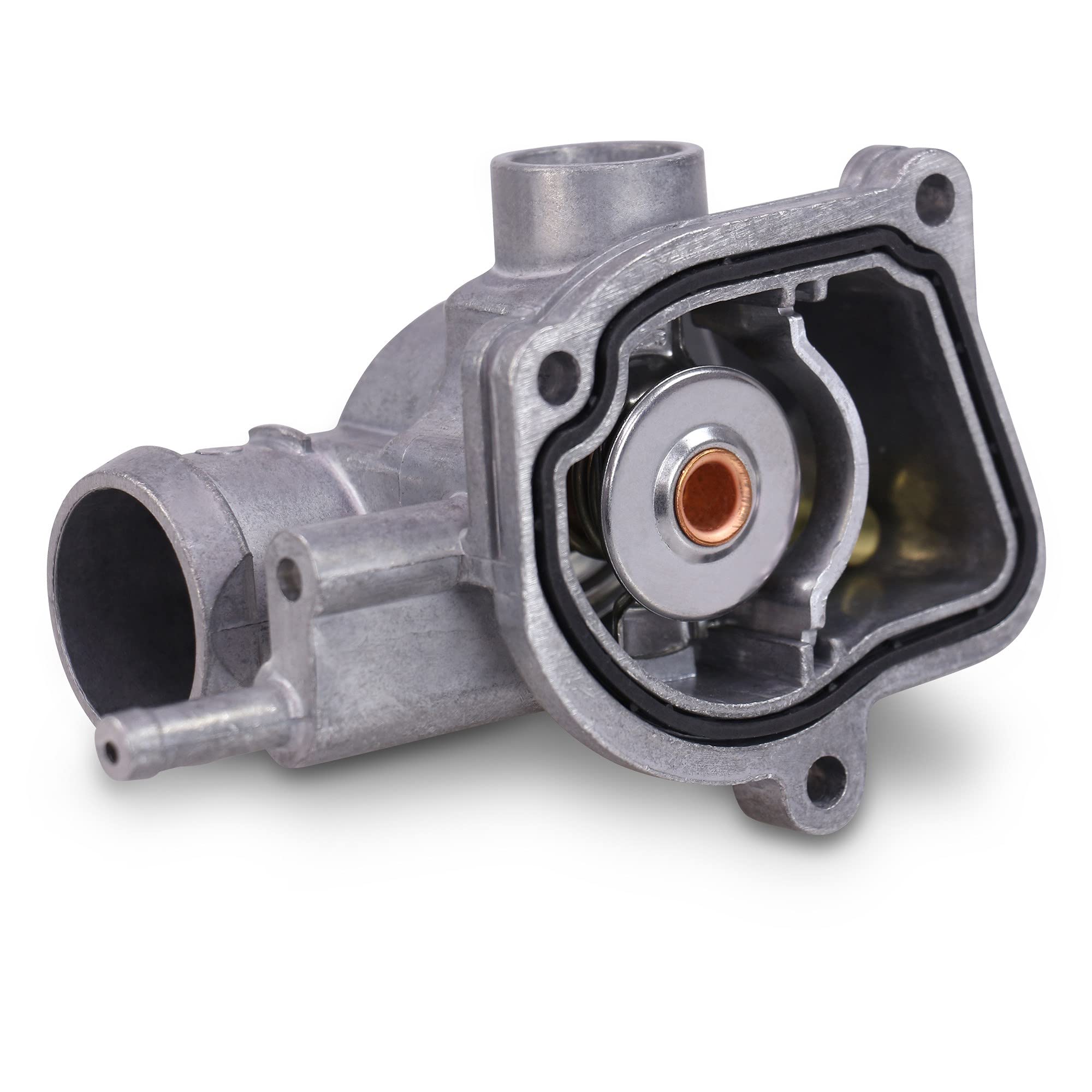 Febi bilstein 102115 - Termostato con alloggiamento, guarnizione e interruttore di temperatura, 1 pezzo