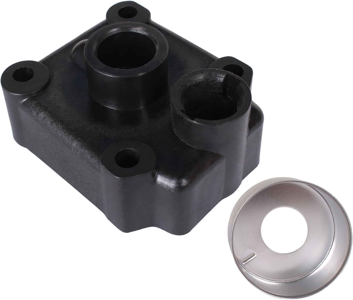 Boat Engine 348-65016-0 348-65016-1 348650160 348650161 348650160M 348650161M Water Pump Case Housing Upper w/Liner 348-65011-0 348650110 for Tohatsu for Nissan 25HP 30HP 40HP Ouboard Motor