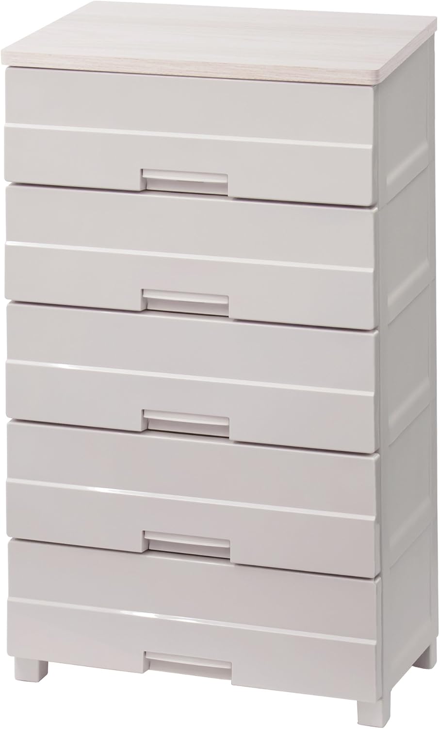 DEK41 府中家具 バーズアイメープル 5段チェスト 最高級 鳥目杢 桐