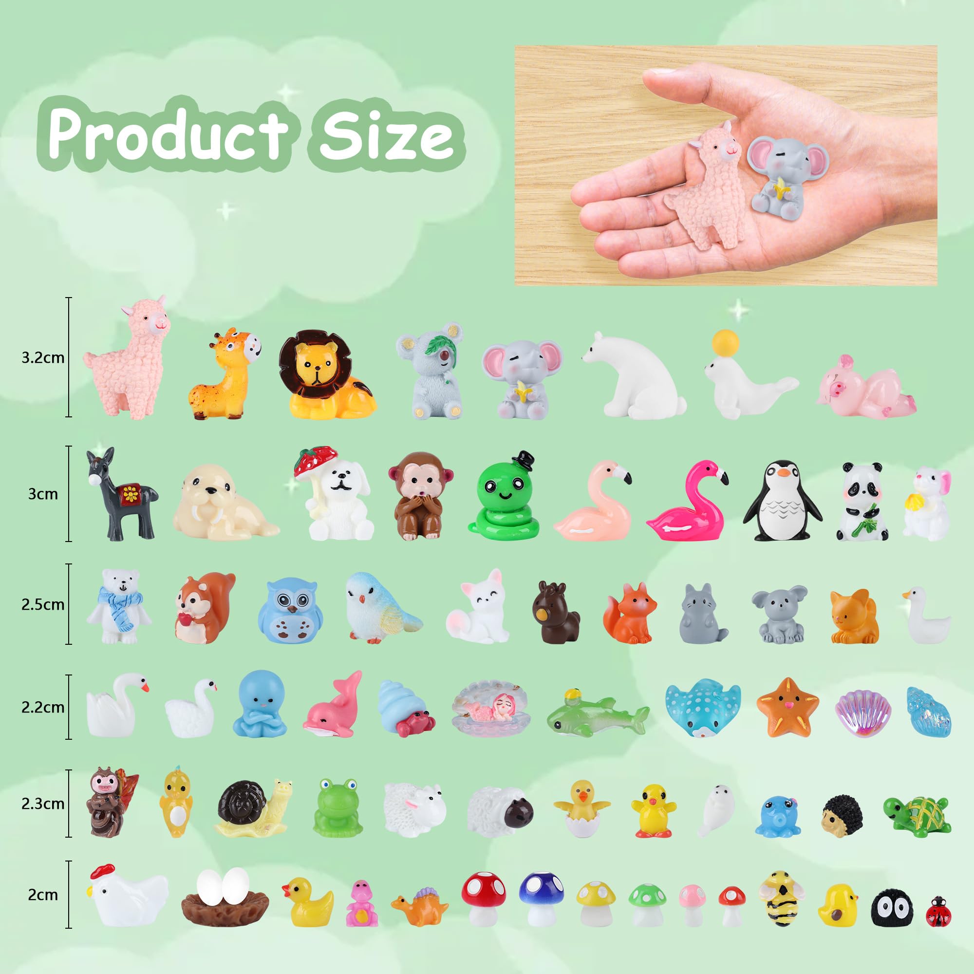 100 sztuk mini figurek zwierzęcych z żywicy, zestaw zabawek, ornamenty, kaczka, lew, słoń, łoś, dinozaury, miniaturowe figurki, krajobraz, akwarium, prezent urodzinowy, dekoracja tortu dla chłopców i