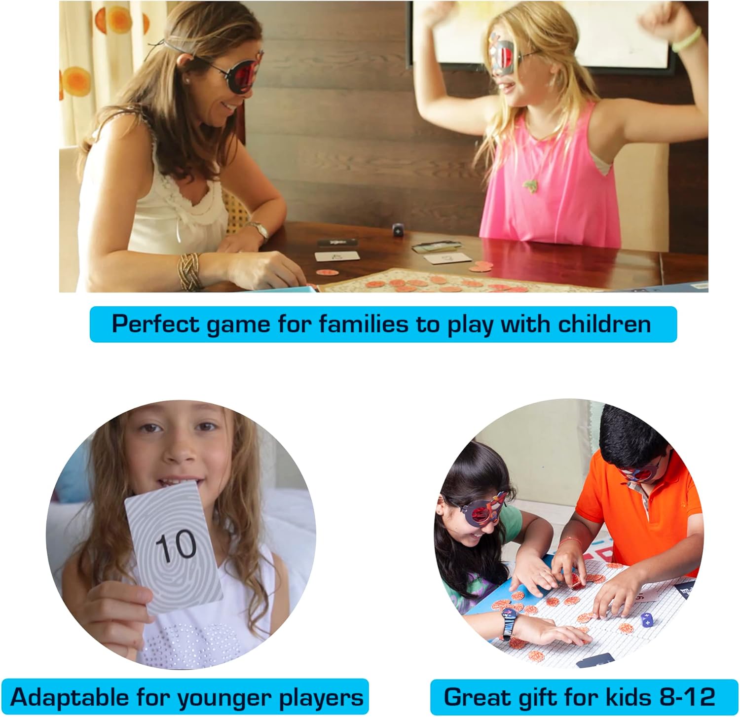 Chalk & Chuckles Super Math Spy Board Game - Super Fun Math Game for Kids 8-12, Smart Educational Game, Practice Multiplication, Division, Addition and Subtraction
