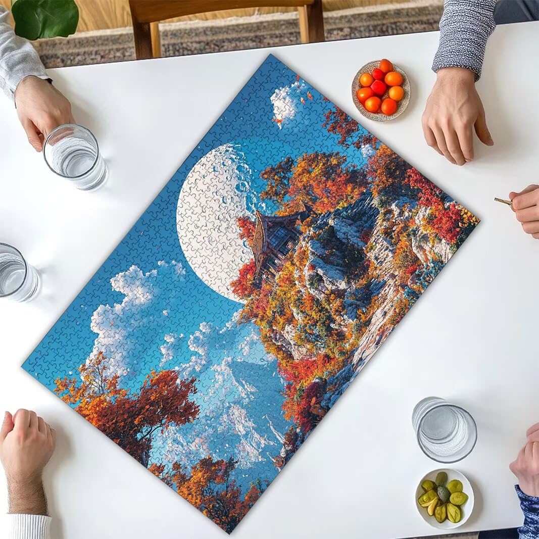 Puzzle 1000 Pezzi, Puzzle Paesaggi per Adulti, Misura: 70x50cm -2566