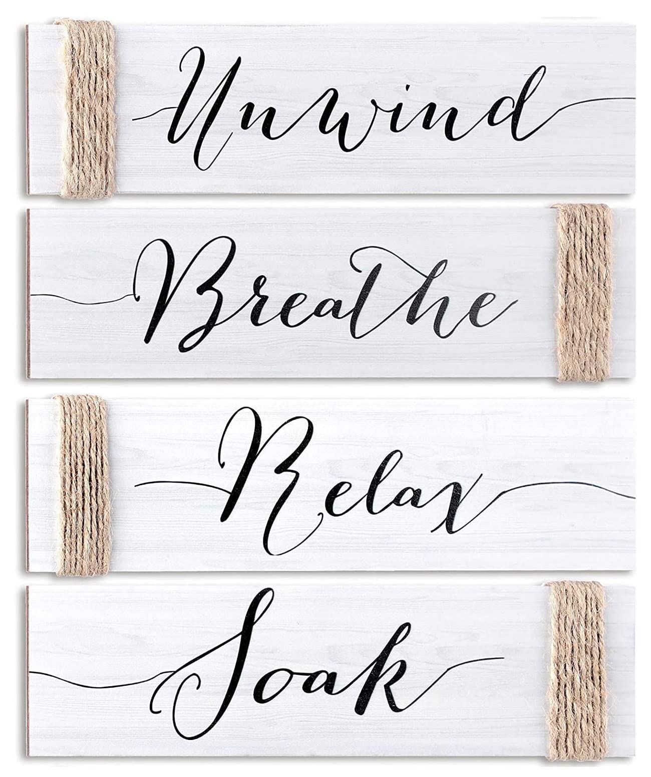 Excefore Bless Hanging Wall Sign Large Hanging Wall Sign Rustic Wooden Family Food Love Sign Decor Hanging Wood Wall Decoration for Kitchen Dining Room Living Room Bedroom (Rustic Color, Fresh Style)