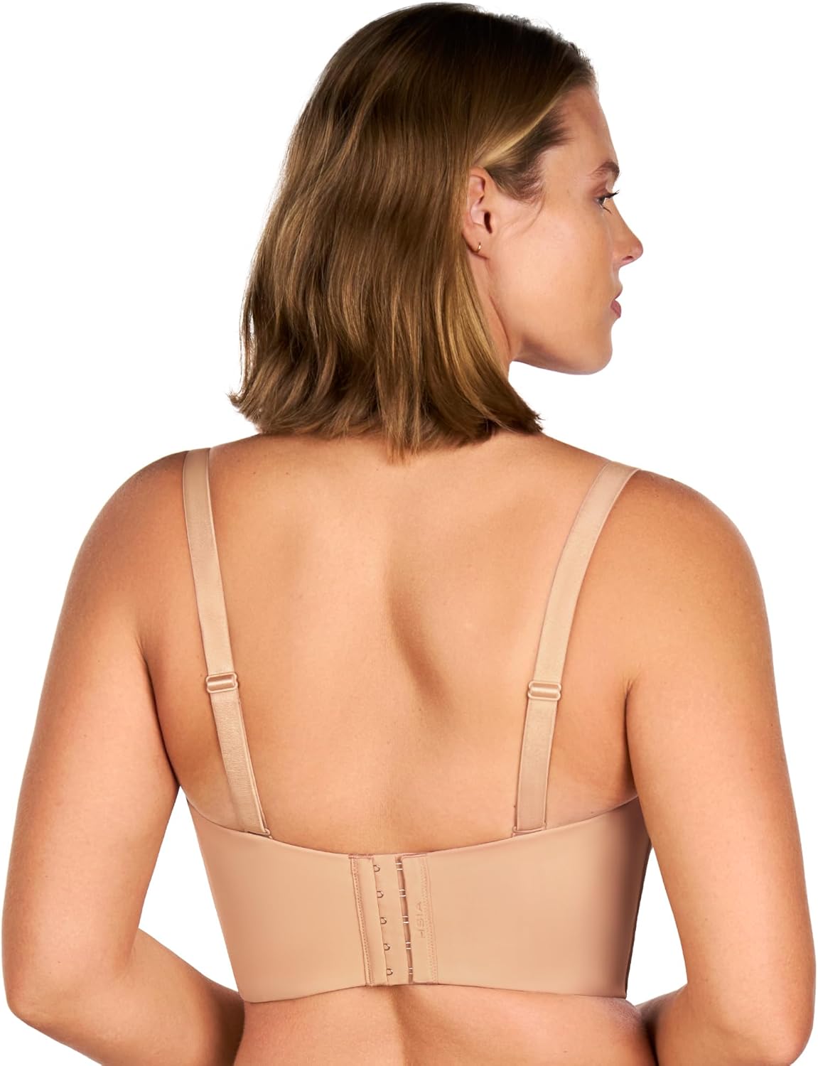 HSIA Longline Strapless Bra for Women, Anti-Slip Support Corset for Large Bust Convertible Bustier Bandeau for Big Breasts - Image 5