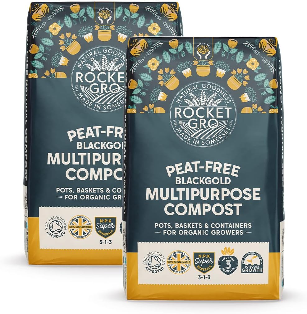 Multipurpose Potting Compost PeatFree Finest Blend 2x50L Natural, NP