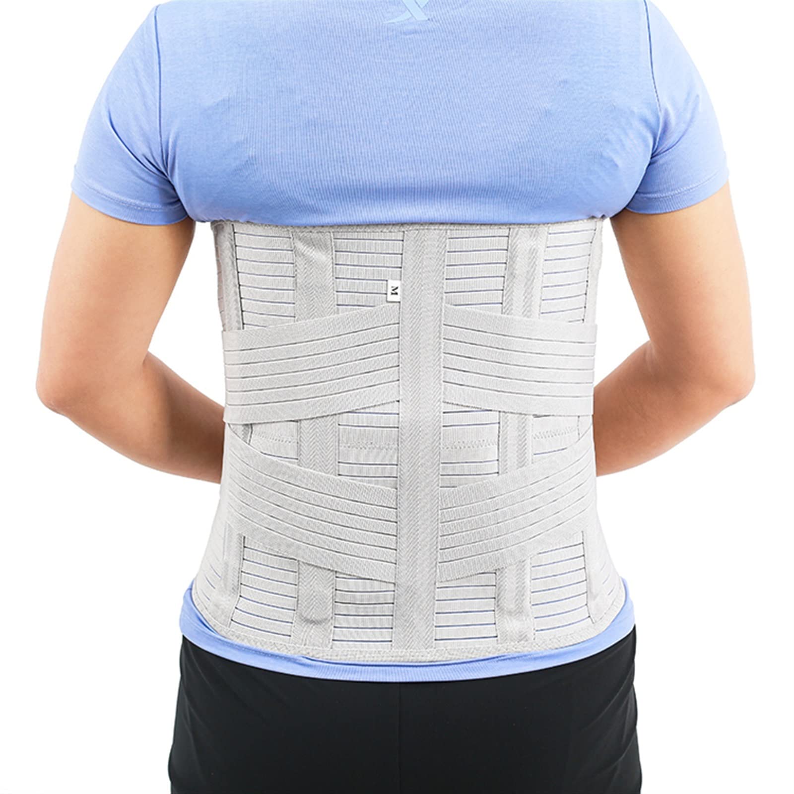 Cinture di rto Lombare a Copertura Totale, tutore per la Parte Bassa della Schiena per Anziani, Uomini e Donne, Cinture di Compressione Post-operatorie, Allenatore della Vita per Sciatica, erni