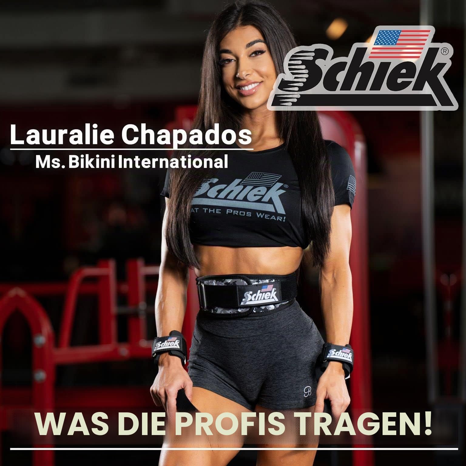Schiek Sports Power Lifting Straps (1000-PLS) | langlebiges Material