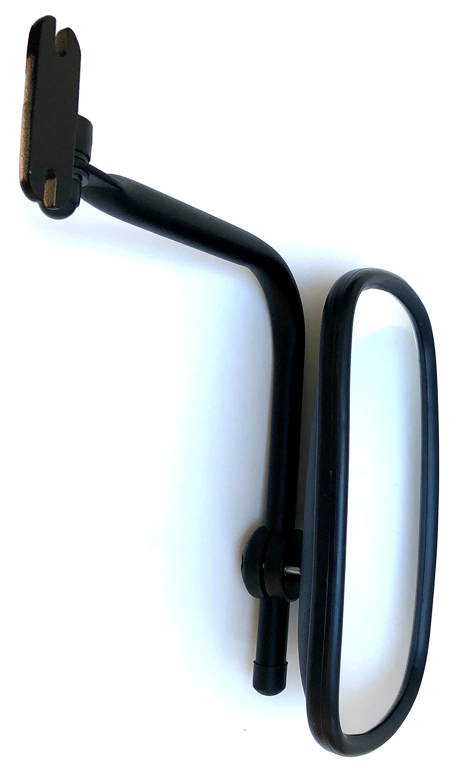 Specchietto retrovisore esterno 263 x 160 R1200 E20 ø10-24 e supporto specchio per escavatori, macchine edili, trattori, camion