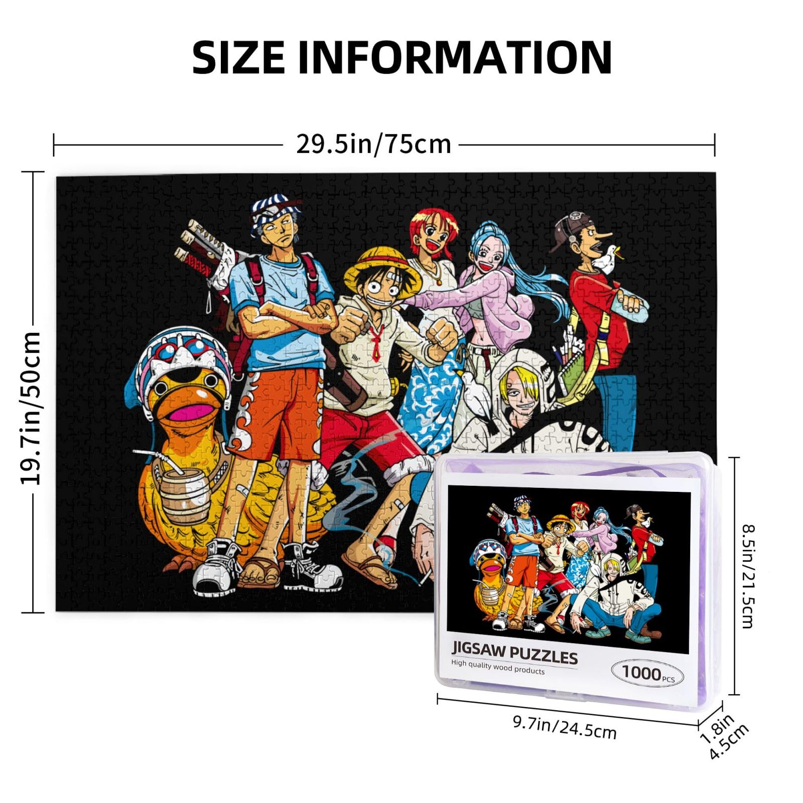 Amazon.co.jp: 1000ピース ジグソーパズル ワンピース One Piece