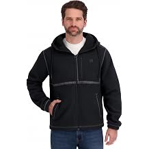 Billabong Mens Sherpa Bonded Polar Fleece Hoodie Jacket