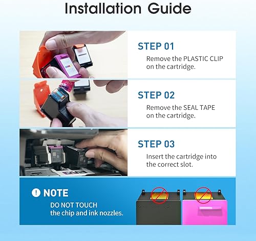 Miniatura 4 de 245xl 246xl Paquete combinado de cartuchos de tinta remanufacturados de repuesto para Canon PG-245XL CL-246XL para Canon PIXMA MX490 MX492 MG2520