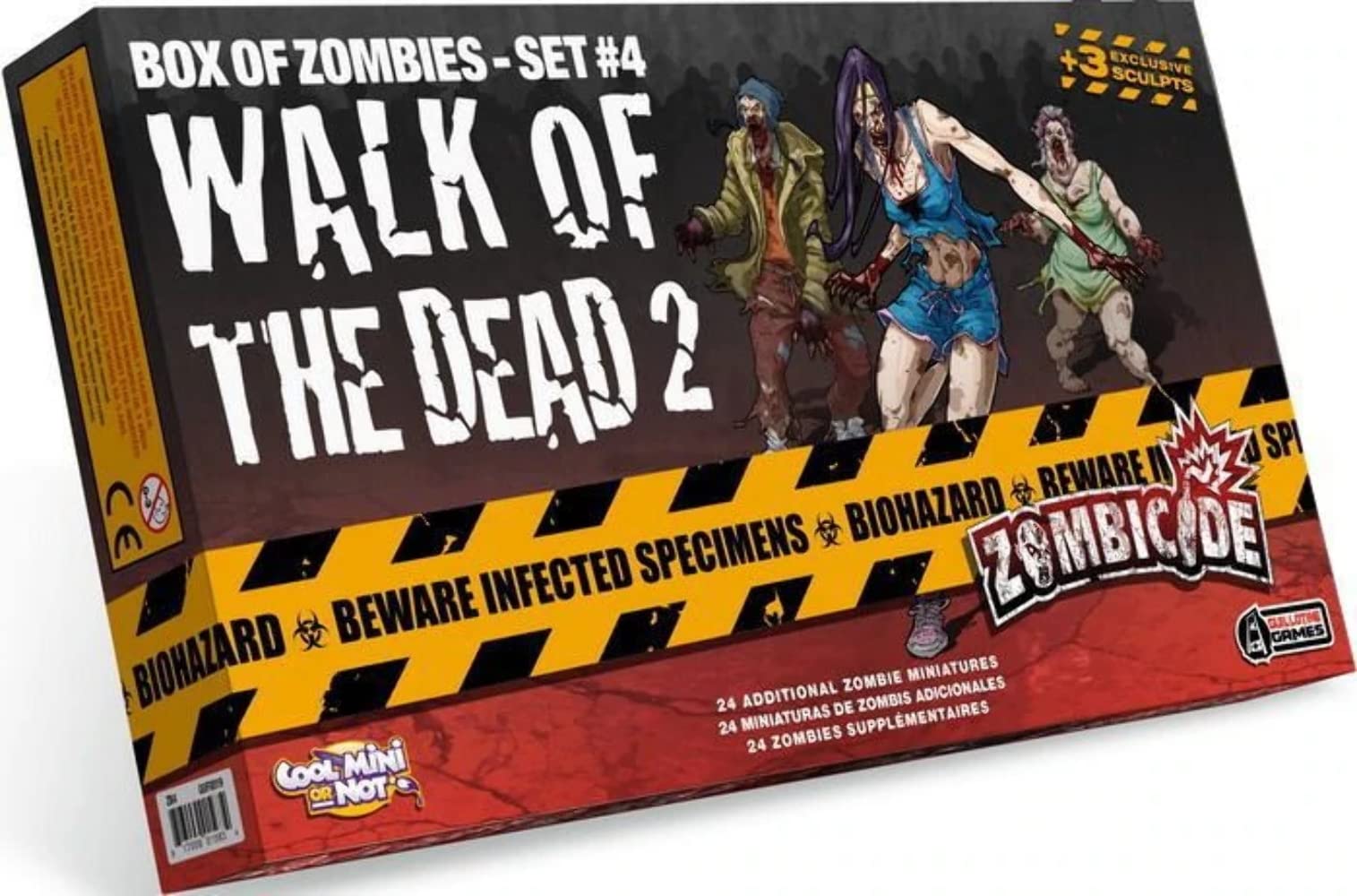 Amazon.com: Zombicide: Box of Zombies – Set #4: Walk of The Dead 2
