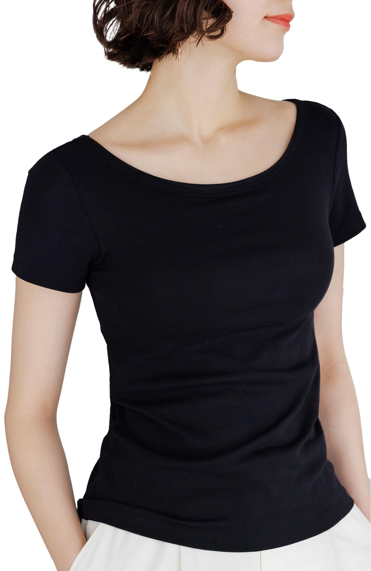 [バンビウォーター] カップ付き Tシャツ ブラトップ 【特許取得】 半袖 レデ…
