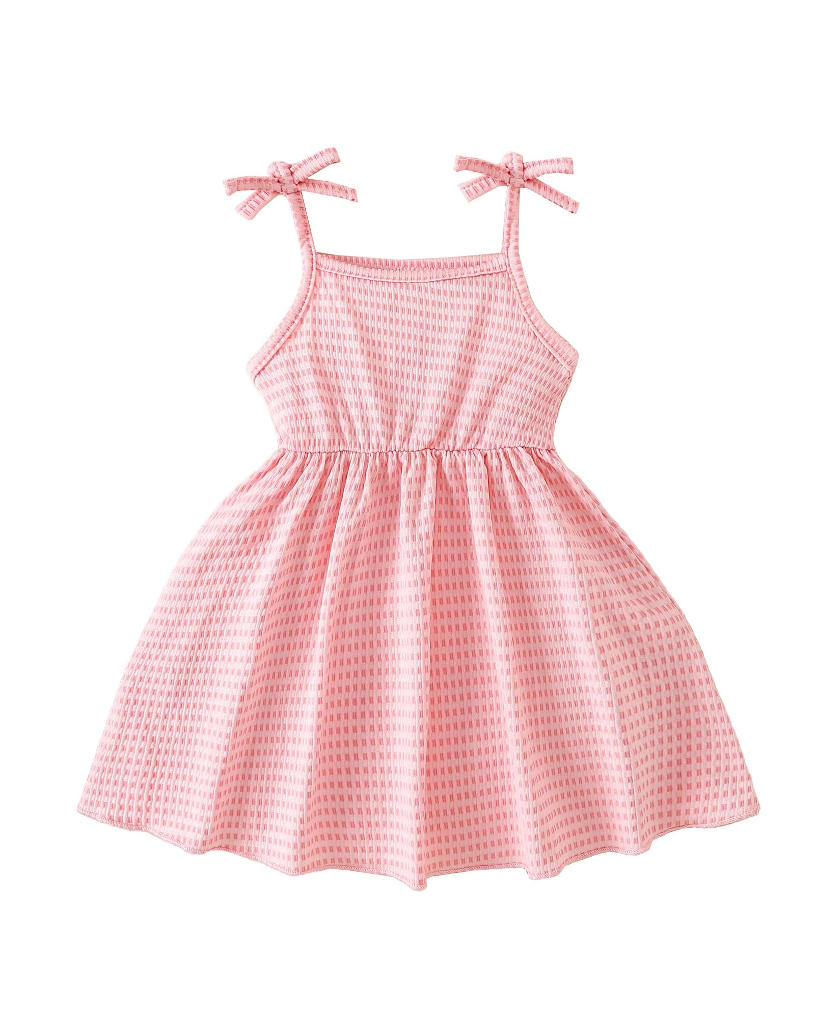 Weebaby Toddler Girl Clothes Baby Summer Outfits Sleeveless Halter Top Ruffle Short Set Cute Kids Clothes Girls