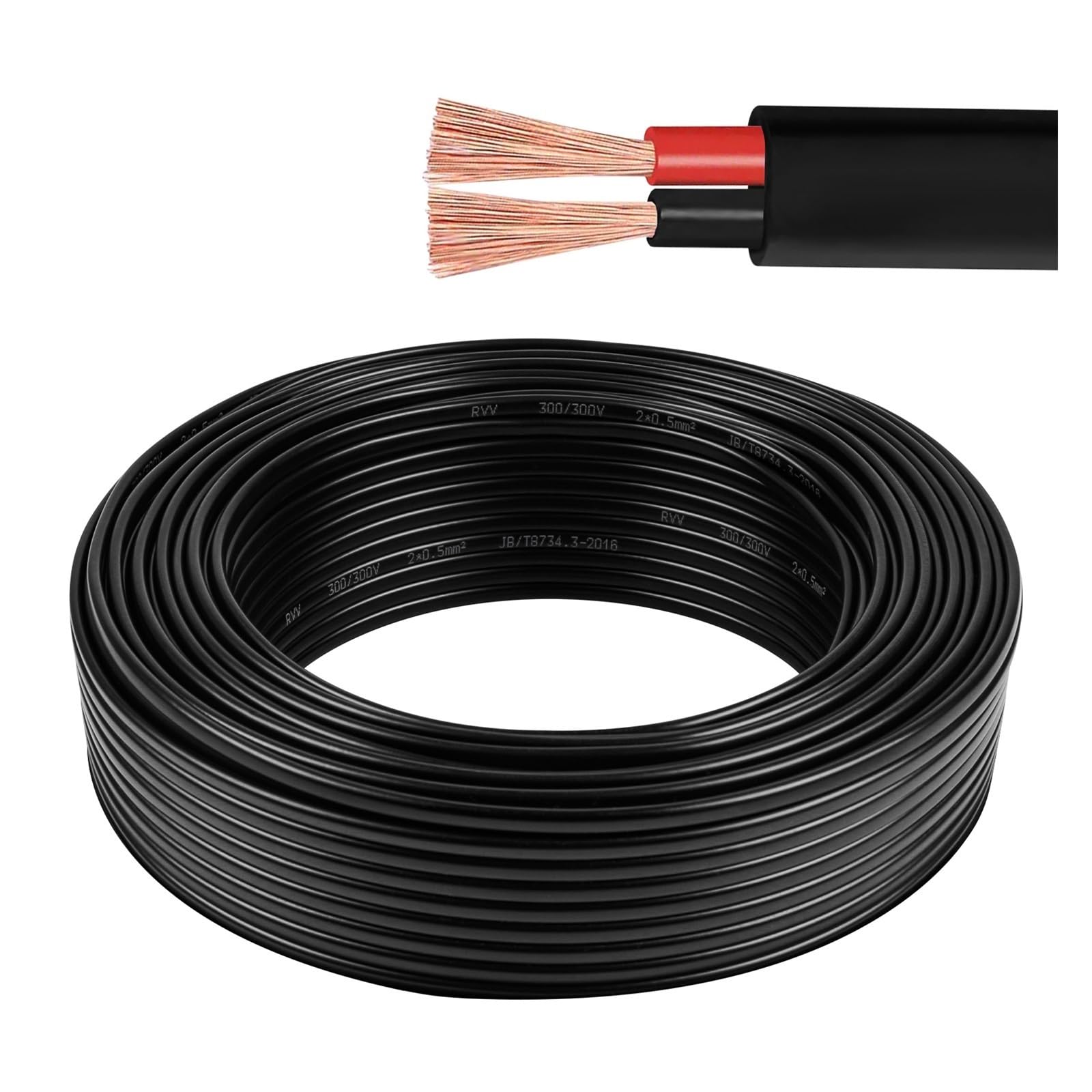 Amazon.co.jp: EGI トラックトレーラー用ケーブル 2芯 1/5/10/20/30/40