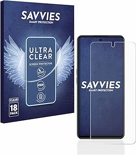 Savvies Screen Protector compatible with Oppo A98 5G Protection Film Clear 18-Pack