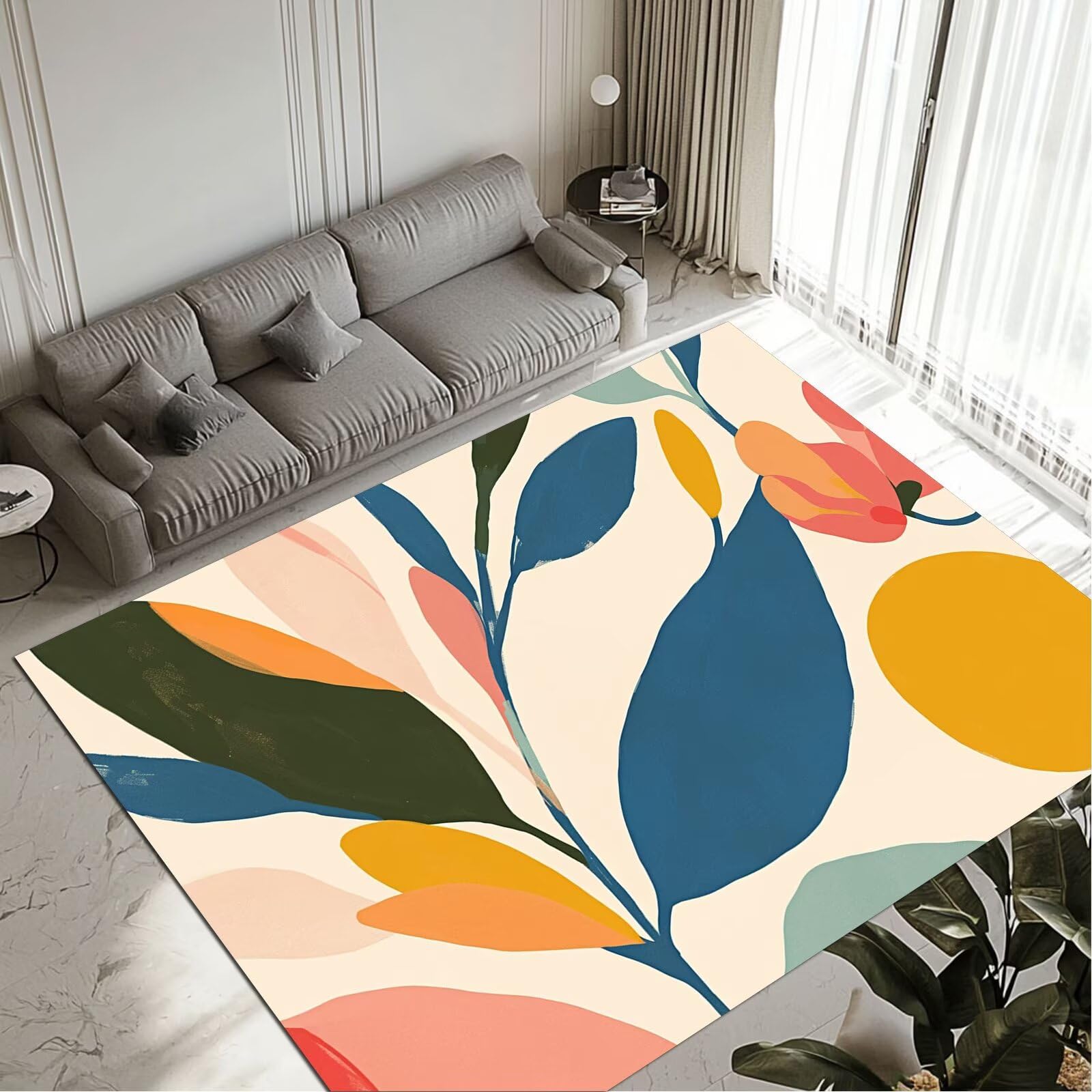 Tapis simple de salon et chambre adulte pour une déco moderne