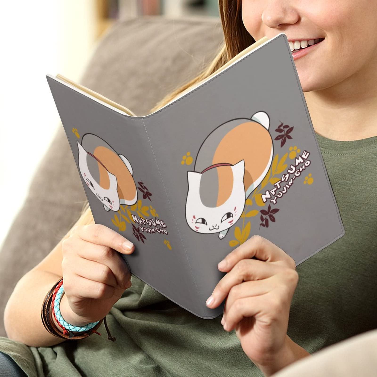 Amazon | A5サイズ ノートカバー 夏目友人帳 ニャンコ先生 メモ帳