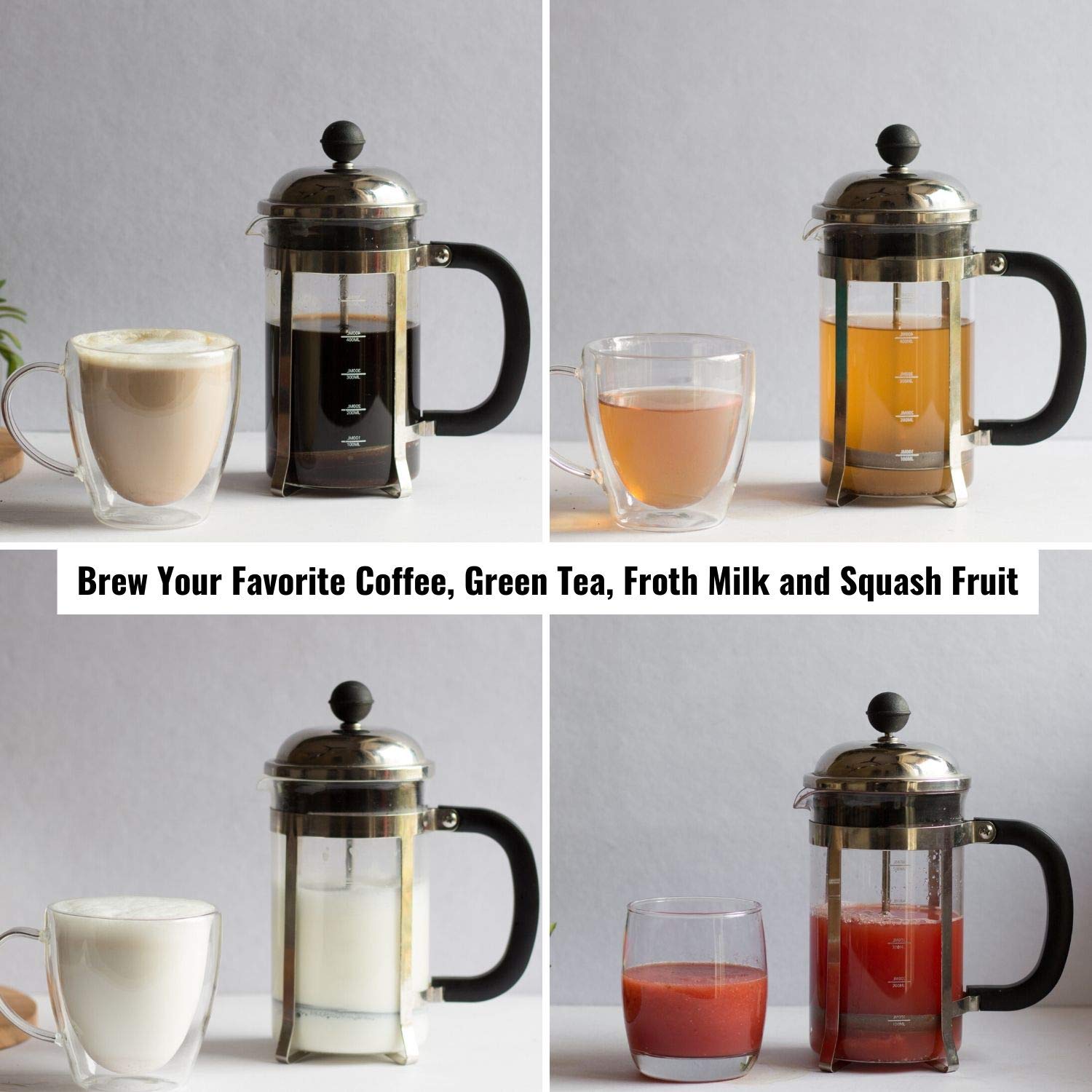 InstaCuppa French Press Coffee Maker 