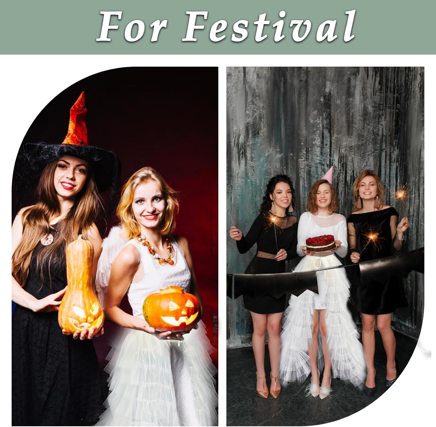 White Tulle Skirt Detachable Train Wedding Dress Long Tulle Skirt for Women Birthday Wedding for Bridal Party Cocktail Party Festival Maxi Mesh Overskirt Outfits - Image 6