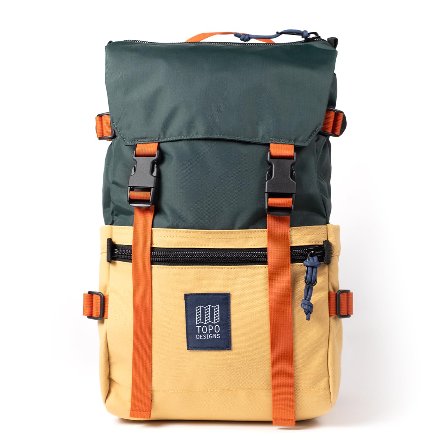 Topo Designs Rover Pack Classic - Daily Daypack for Commutes, Day Trips, Hikes, Iconic Denver Design, PFAS-Free, Fair Trade, BlueSign Backpack (Forest