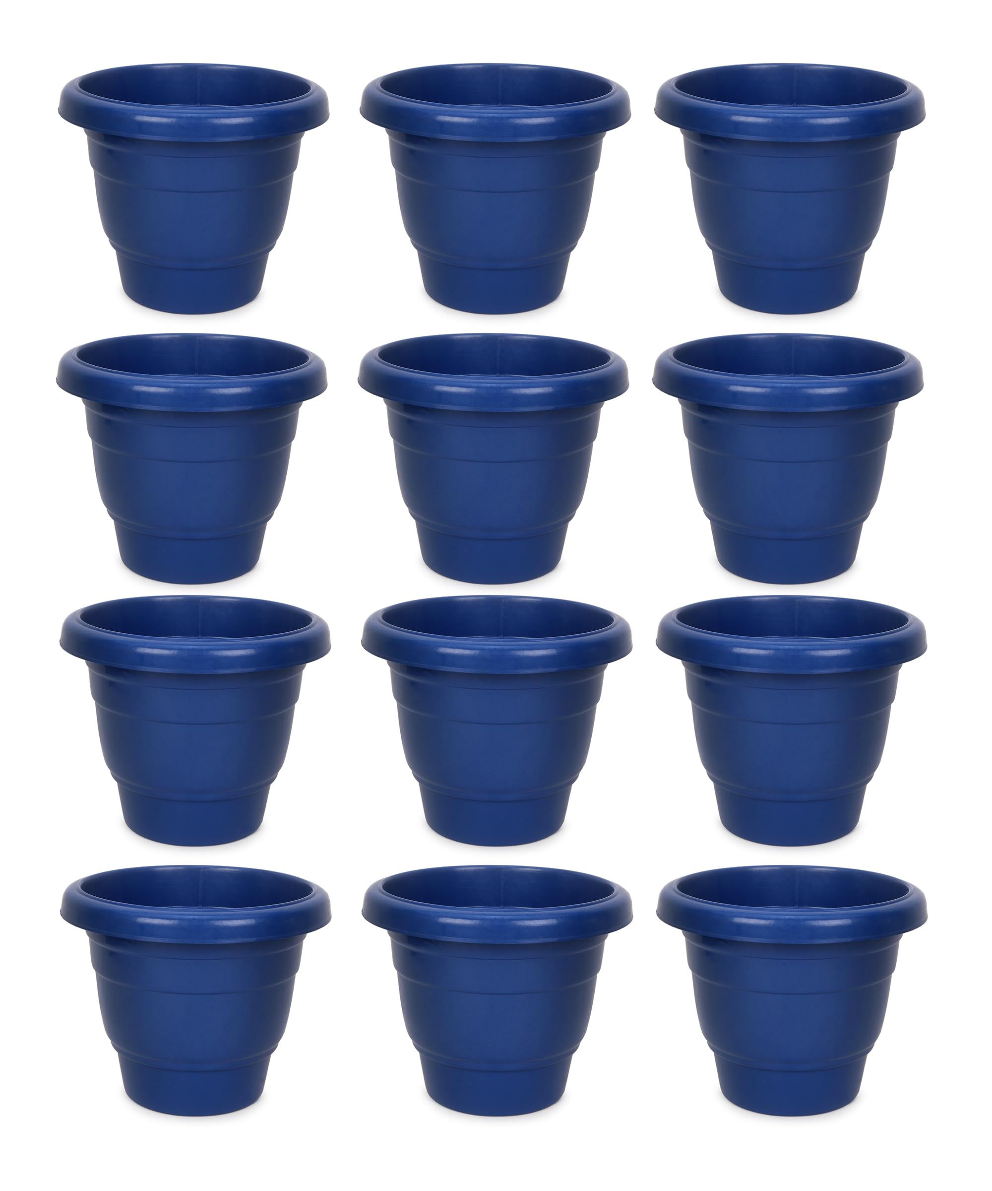 Lightweight Durable Flower Pot, 8 Inch, for Indoor and Outdoor Use (12, White) (B0DCVJPK6R) Amazon Price History, Amazon Price Tracker