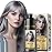 Joyful Young Natural Color Hair Dye Shampoo 3 IN 1, Instant Hair Coloring, Gray Coverage for Men & Women, Beard Dye Vegan Ammonia Free & Paraben-Free, Champ Para Canas Mujer & Hombre (SILVER GRAY)