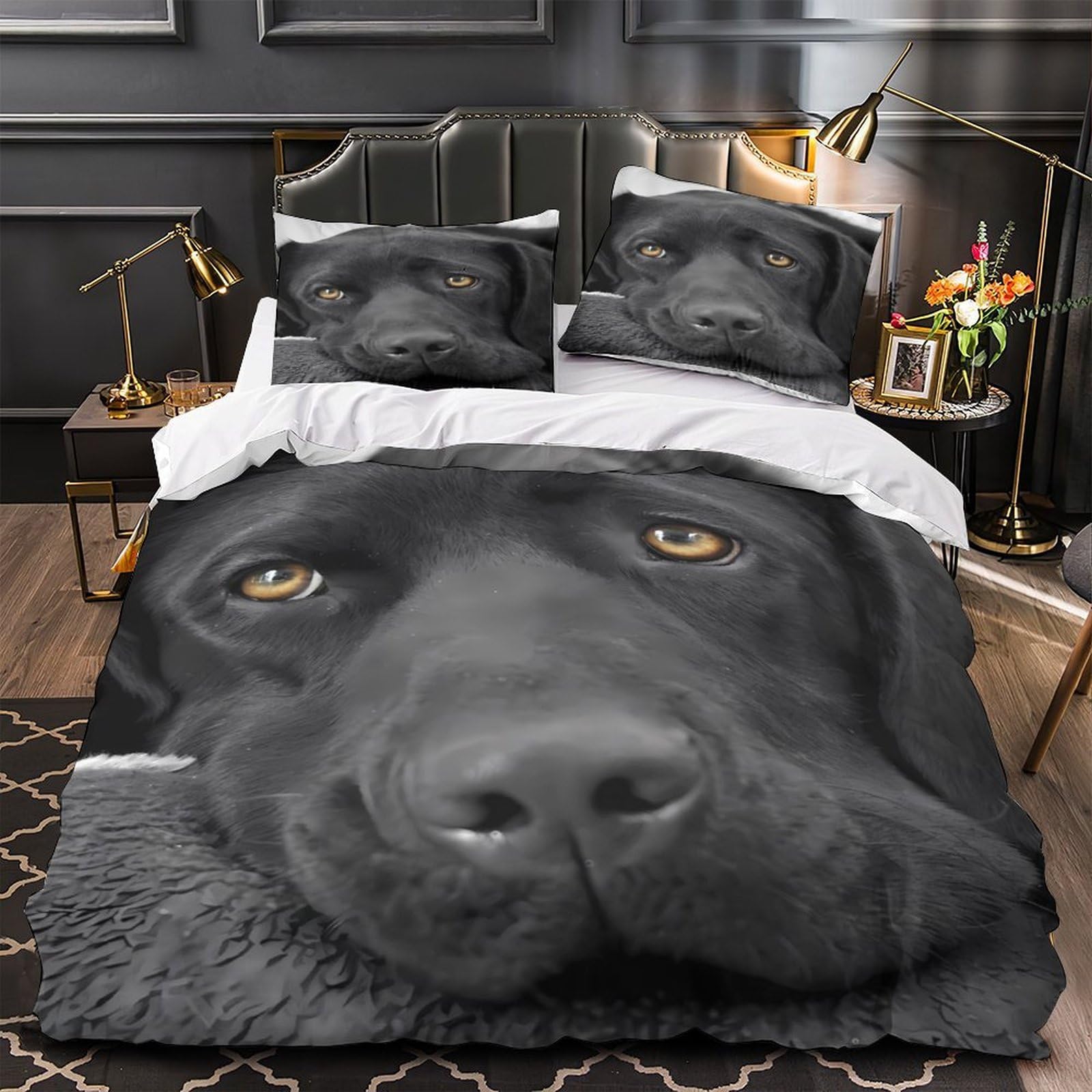 Housse de couette hypoallergique pour lit simple contre les allergies