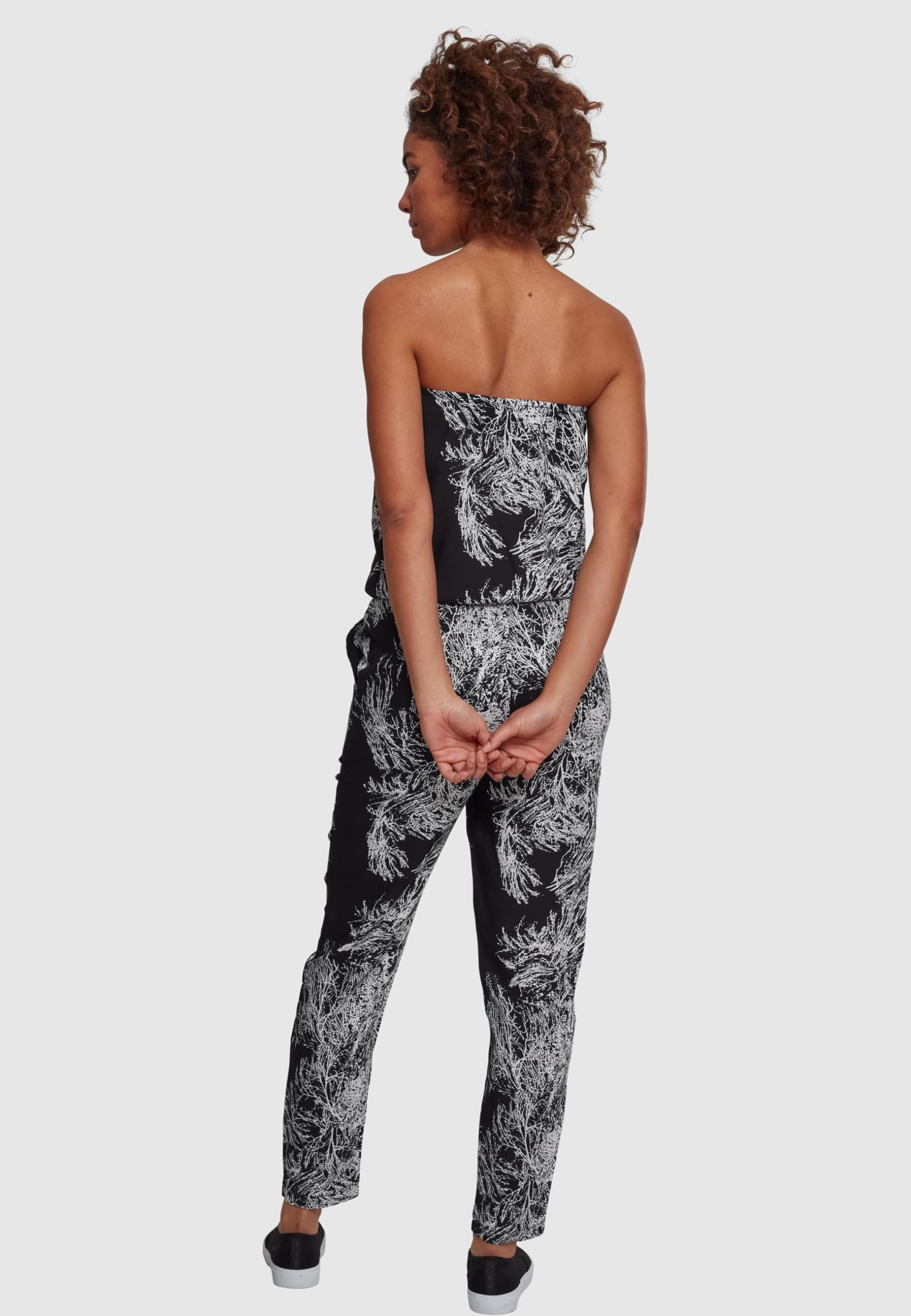 Urban Classics Damen Ladies Viscose Bandeau Jumpsuit