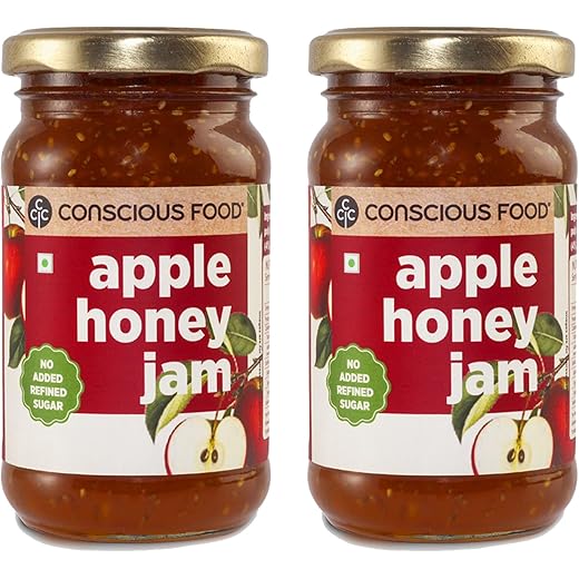 Conscious Apple Chia Jam - Sugar-Free 250g