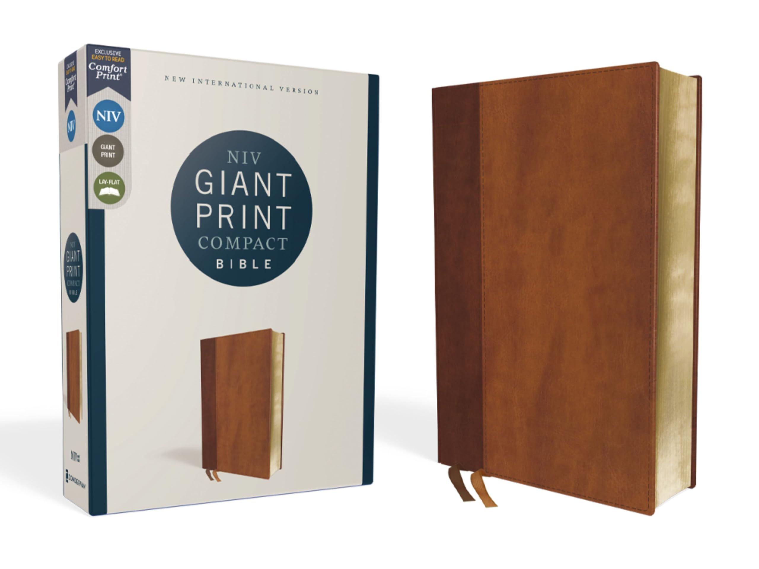NIV GIANT PRINT COMPACT BIBLE
