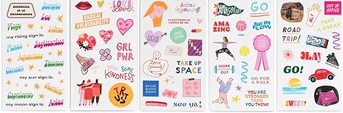 Miniatura 9 de ban.do Libro de calcomanías para planificador con más de 700 calcomanías surtidas, 35 páginas de calcomanías coloridas y únicas para