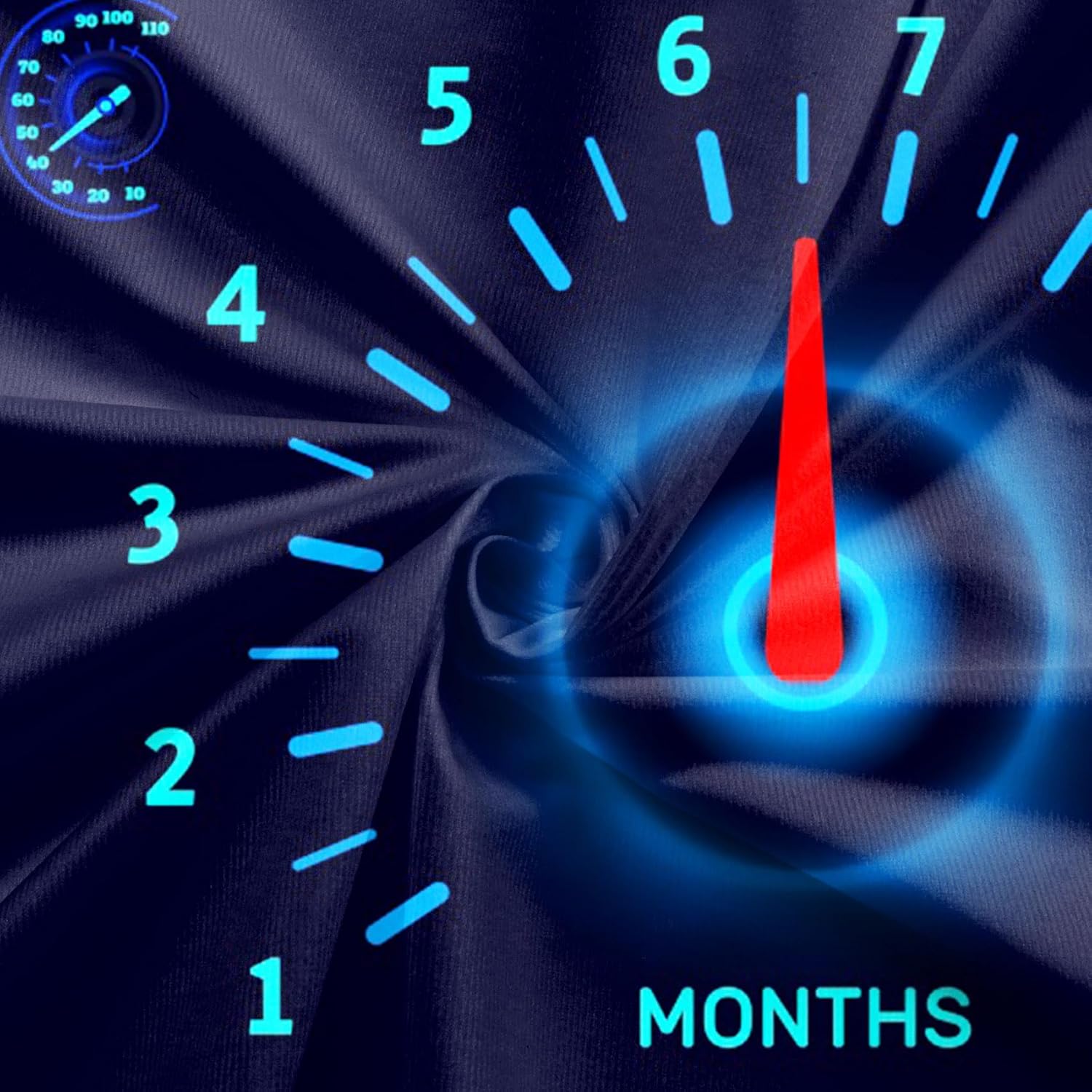 CSFOTO Racing Car Baby Monthly Milestone Blanket Newborn Growth Record Prop Racing Car Theme Baby Boy Photography Backdrop Props for Newborn Shower 60 "x40 with Frames - Image 3