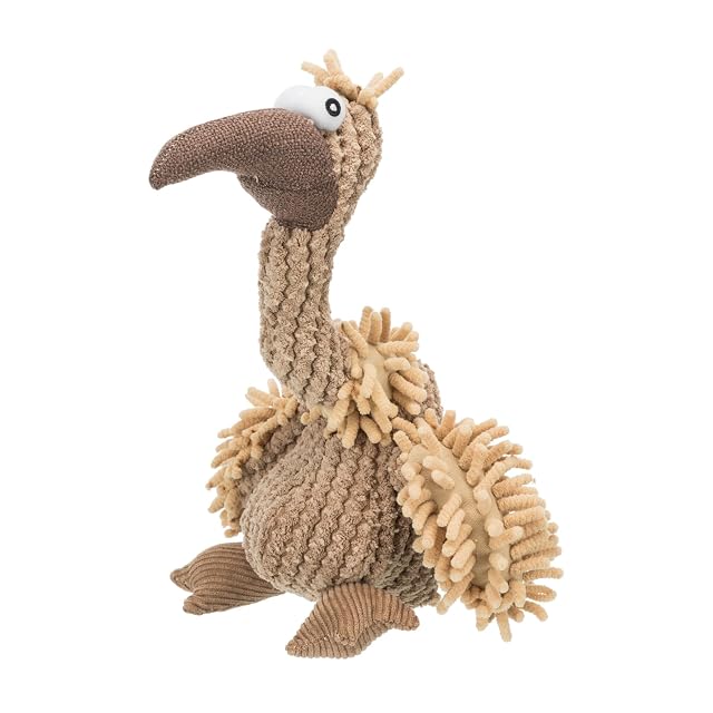 TRIXIE Gustav el Buitre Peluche para Perros - Lavable a 30°C - 28 cm