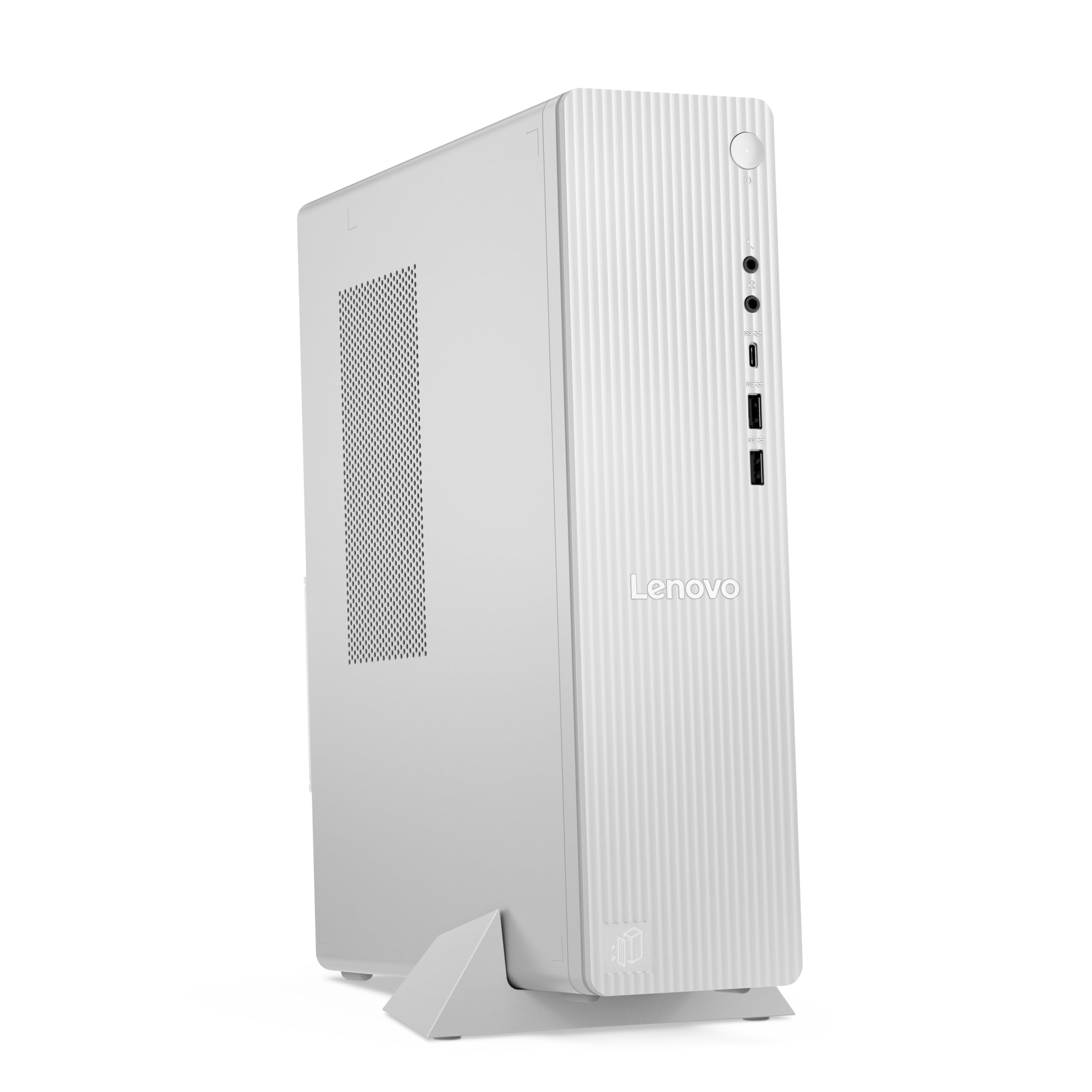 Lenovo IdeaCentre Tower PC | AMD Ryzen 5 220 | 16GB RAM | 512GB SSD |AMD Radeon 740M Grafik | 8.2L | Windows 11 | Cloud Grau | Inkl. vertikaler Ständer | 3 Monate Premium Care