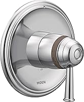 Vista 7 de Moen Belfield T4411NL - Kit de ajuste de ducha de válvula termostática de níquel pulido, requiere válvula, T4411NL