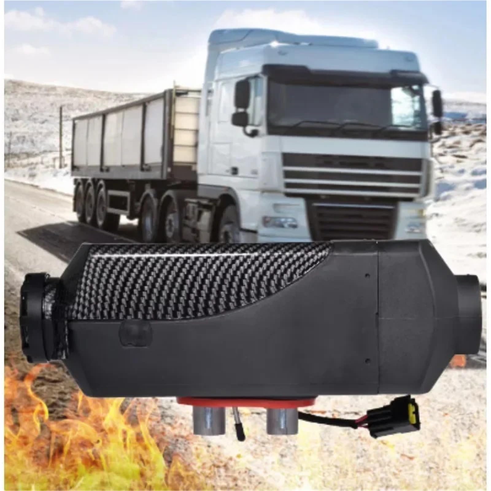 Nagrzewnica postojowa 5KW 12V/24V Car Diesel Parking Heater Auto Fuel-operated Heater 12v/24v Air Parking Heater Remote Diesel Heater nagrzewnica powietrza